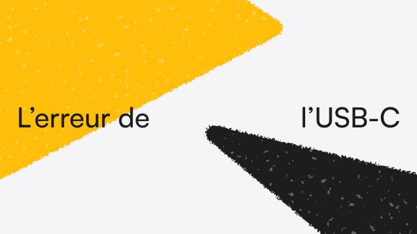 Le problème avec l’USB-C sur l’iPhone.